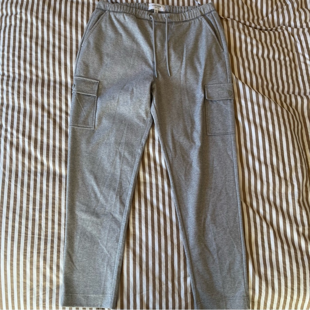 Hudson Jeans Charcoal Cargo Pants